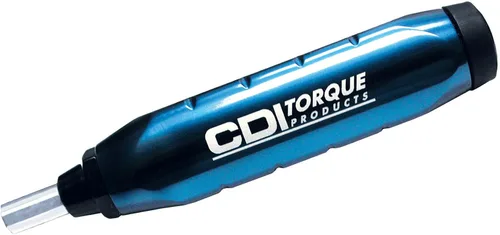 Vista 9 de CDI Destornillador de torque preestablecido, sin ajustar, impulsor hexagonal de 1/4 pulgada, rango 1.5-15 libras-pulgada / .17-1.7 Nm (151SP)