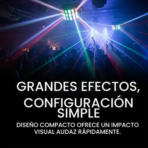 Vista 6 de CHAUVET DJ Mini Kinta ILS Compact LED Derby Effect Light Salida de haz
