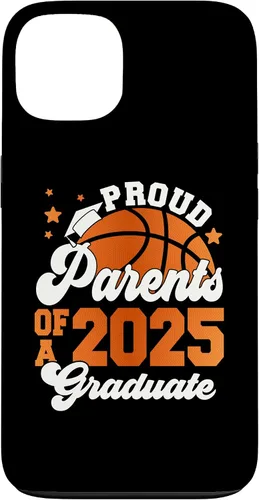 Vista 7 de iPhone 16 Parents of a 2025 Graduate Senior Graduation Basketball Case