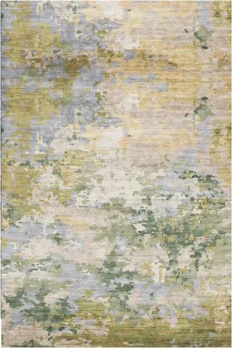 Vista 17 de Gertmenian - Tapete bohemio decorativo para interior, antideslizante, muy resistente para zonas de alto tránsito en habitación, sala de estar, Azul