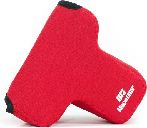 Vista 12 de MegaGear MG1568 - Funda de neopreno ultraligera para cámara compatible con Sony Alpha A7 III, A7R III, A9 (1.102-2.756 in), color negro, talla única