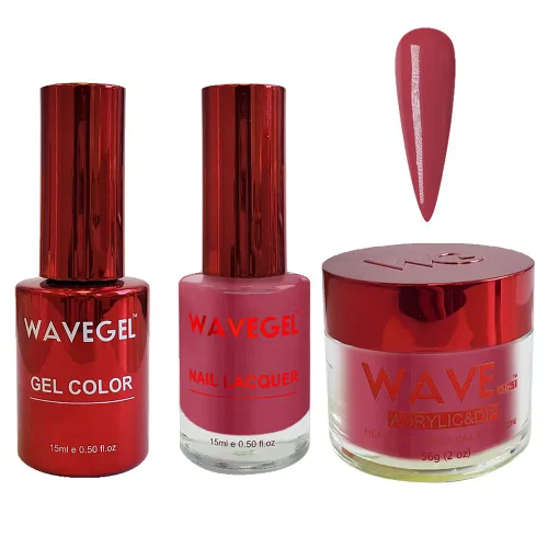 Vista 6 de WAVEGEL - Juego de gel de remojo, laca de uñas y polvo acrílico y polvo de inmersión a juego - Colección Queen - #001 Negro sedoso