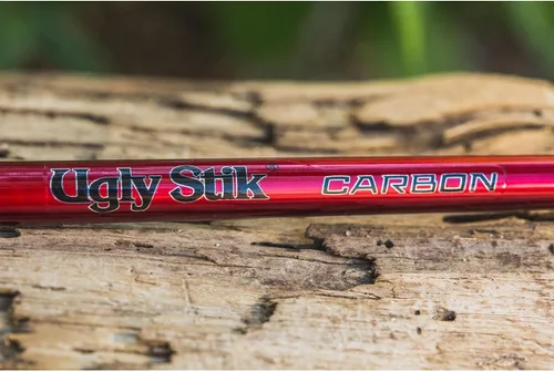 Vista 10 de Combo de carrete de cebo de bajo perfil y caña de pescar Ugly Stik Carbon