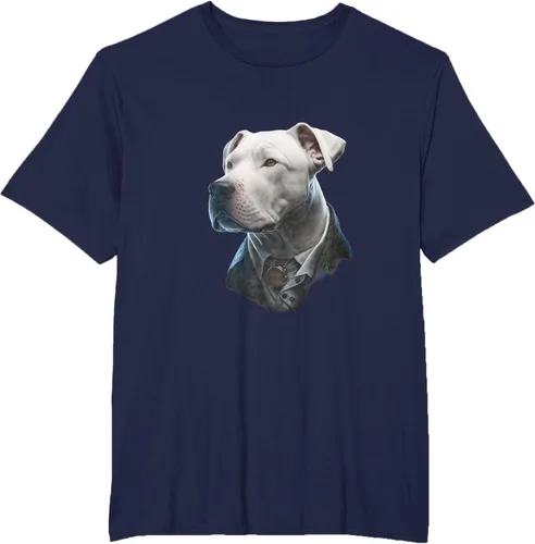 Vista 64 de Detective Dogo Argentino - Camiseta para perro, Negro
