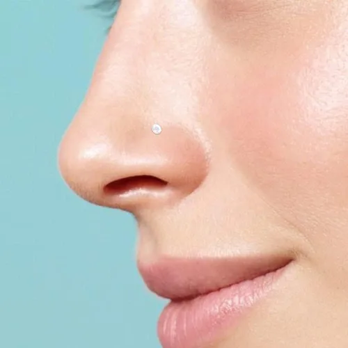 Vista 3 de Zolure Joyería de Perforación - Aretes Claros de Nariz, Anillos, Tabique, Labios, Cartílago, Lengua, Rook, Daith, Oreja, Industrial, Pezón, Piercing