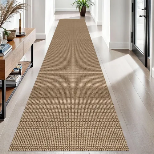 Vista 176 de EARTHALL Alfombra tejida de 2 x 3 pies, lavable para entrada, alfombra trenzada antideslizante, alfombra para puerta interior y exterior, alfombra