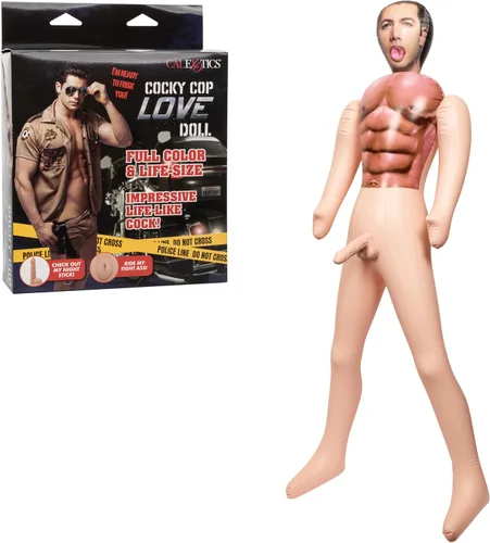 Vista 7 de CalExotics Sizzling Sargento Amor Muñeca Explotación Muñeca Sexual - Marrón