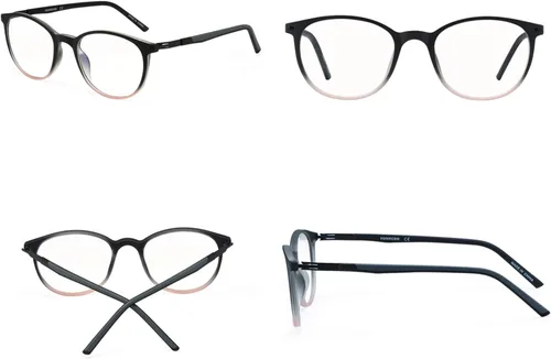 Vista 6 de FONHCOO Gafas de bloqueo de luz azul, antirayos azules, para juegos de computadora, ligeras, antirreflejos, antifatiga ocular