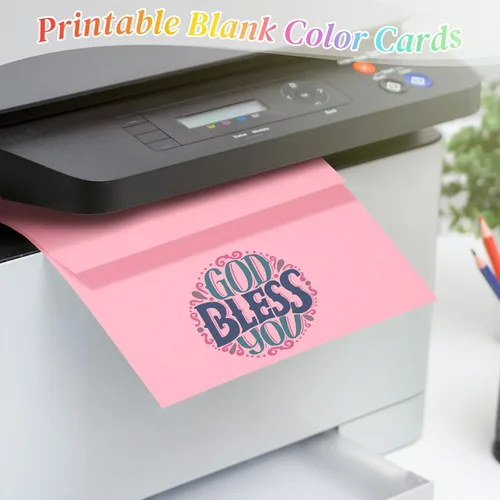Vista 5 de Yeaqee Paquete de 200 tarjetas en blanco con sobres y calcomanías, tarjetas de notas de agradecimiento, sobres autoadhesivos, tarjetas