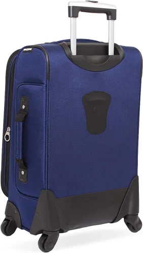 Vista 8 de SwissGear - Equipaje suave expandible Sion con ruedas Azul