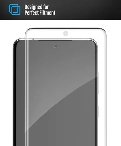 Vista 5 de magglass Protector de pantalla de vidrio templado para Samsung Galaxy S20 Plus con sensor de huellas dactilares en pantalla, anti burbujas