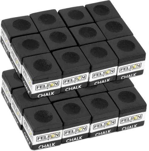 Vista 8 de Felson - Cubos de tiza para billar Accesorios de mesa de billar Tiza para taco de piscina y caja de almacenamiento