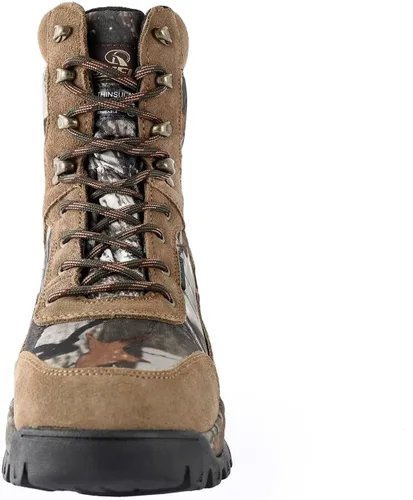 Vista 2 de Men's Lightweight Hunting Boots Camo Hunting-Boot Waterproof Hiking Boots, Insulated Anti Slip Breathable Boots Outdoor Hunting Shoes