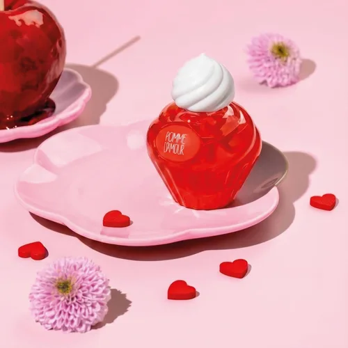 Vista 5 de TUTTI DELICES Candy Apple Gourmand Eau de Toilette para mujer, 1.7 fl oz