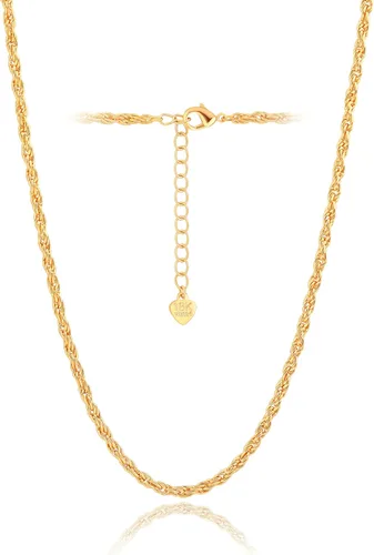Vista 23 de Aobei Pearl - Gargantilla de oro de 18 quilates con cadena de clip, cadena de bolas y dijes perlas barrocas biwa para mujeres Cadena de estación