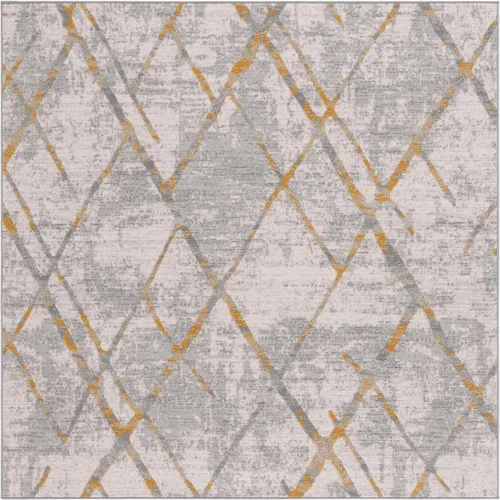 Vista 12 de SAFAVIEH Odyssey Collection - Alfombra decorativa, 4 x 6 pies, diseño de enrejado, no desprende pelusa y es de fácil cuidado, ideal para zonas