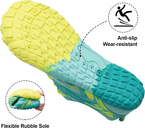 Vista 6 de XIHALOOK - Zapatos deportivos de senderismo para mujer y hombre, de secado rápido, para playa, caminar, kayak, surf, entrenamiento
