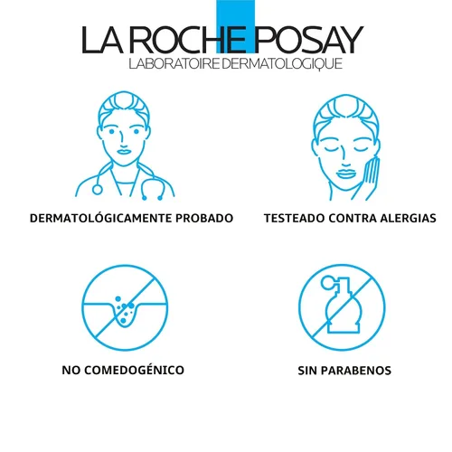 Vista 6 de La Roche-Posay Effaclar - Suero de ácido salicílico al 1,5%, tratamiento para el acné para la cara con ácido glicólico y niacinamida, suero