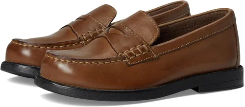 Vista 12 de Florsheim Mocasines Croquet Penny JR para niños pequeños y grandes Borgoña