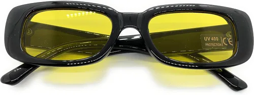 Vista 3 de Gafas de sol rectangulares retro a la moda UV 400 polarizadas