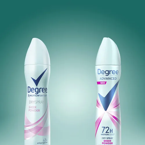 Vista 7 de Degree Desodorante antitranspirante avanzado en espray seco, paquete de 3