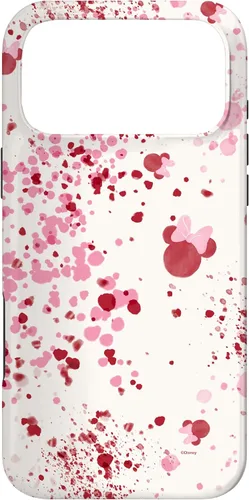 Vista 22 de Disney Minnie Mouse Head Ears - Carcasa para iPhone 17, diseño abstracto de salpicaduras