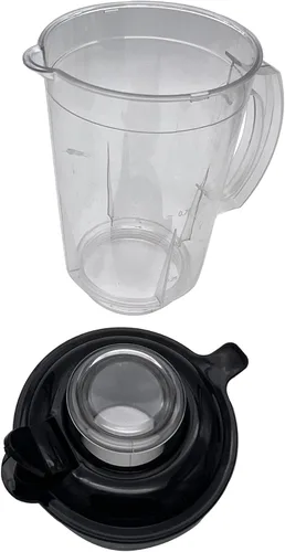 Vista 5 de 1 pieza de repuesto de vaso de 33 onzas con tapa de sello para licuadora Magic Bala, mezcladora, exprimidor, procesador de alimentos