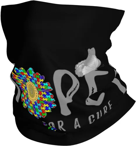 Vista 16 de Pasamontañas para el cuello para adultos, multiusos, protección contra el polvo, el viento, máscara facial, sin costuras, duradera, fina