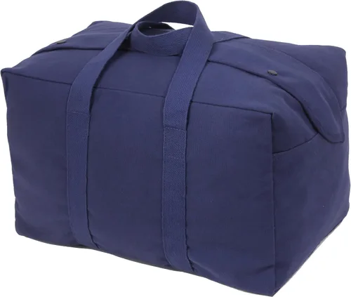 Vista 7 de Rothco bolsa de lienzo para llevar paracaídas Negro