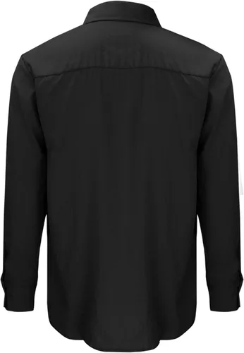 Vista 4 de Camisa de manga larga con botones para hombre, de verano, casual, de algodón, sin tapar, para playa, hippie, transpirable, de secado rápido