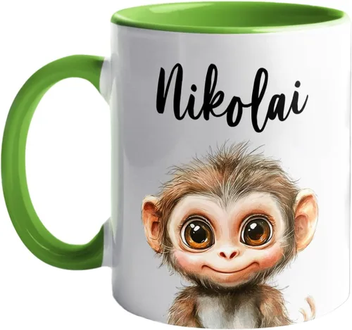 Vista 34 de Tazas de café de alpaca personalizadas elige nombre, regalos para hombres, mujeres, amantes de las alpacas, taza de café personalizada con acento