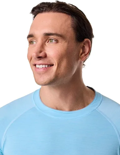 Vista 9 de Camiseta de manga corta para hombre - Protección solar UPF 50+ - Ultimate Azul ártico