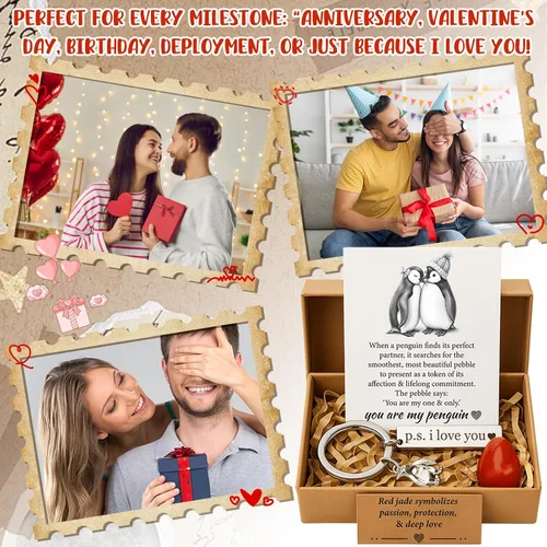 Vista 6 de Romantic I Love You Gifts for Her Him-Perfect for Anniversary Engagement Birthday Easter Basket Stuffers