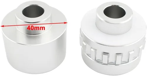 Vista 6 de FSFY Cerradura del acelerador Control de crucero Abrazadera del acelerador Barra de extremo para BMW F800GT F650GS F900XR, rojo