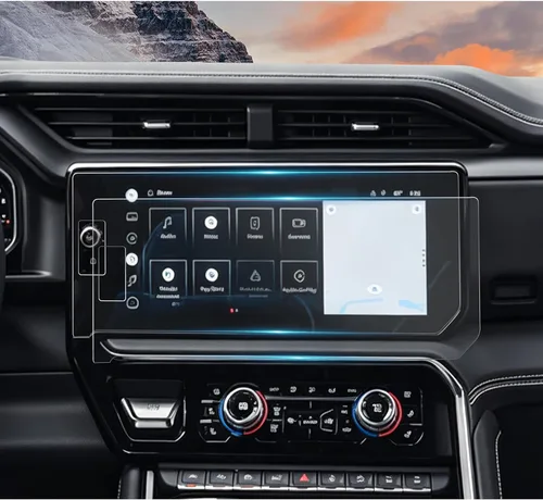 Vista 14 de YEE PIN Protector de pantalla GMC Elevation de 12.3 pulgadas 2022 GMC Sierra Accesorios, 2022 GMC Sierra 1500 SLE 2022 Protector de pantalla de 12.3