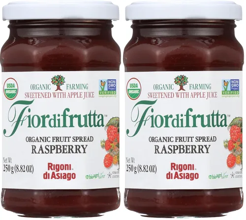 Vista 26 de Rigoni di Asiago Fiordifrutta Organic Fruit Spread, melocotón, 6