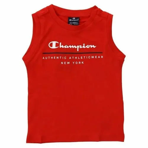 Vista 4 de Conjunto Deportivo para Niños Champion Essentials Rojo