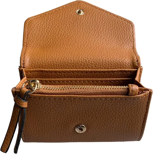Vista 2 de Steve Madden BKAMMY-S - Cartera para tarjetas con solapa, Butterscotch, talla única , Steve Madden Bkammy-s - Cartera con solapa para tarjetas