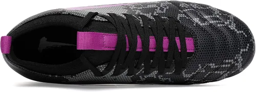 Vista 3 de Zapatos de fútbol de césped para hombre y mujer, zapatos de fútbol para interiores, zapatos de tutsal, unisex, de tobillo alto, FG TF, botas