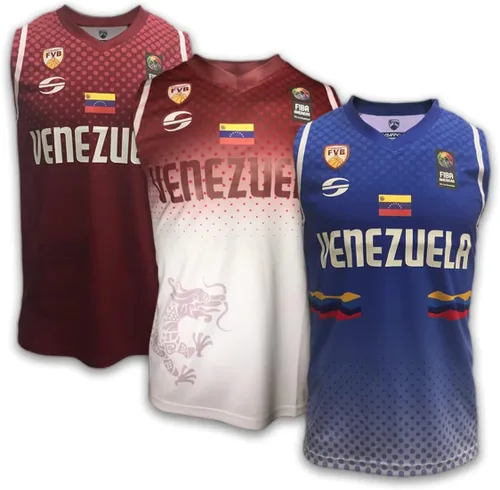 Vista 8 de Skyros Camiseta de Basket de Venezuela Mundial China 2019 para Hombres