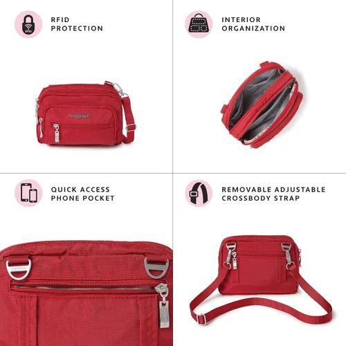 Vista 7 de Baggallini Bolsa triple con cremallera