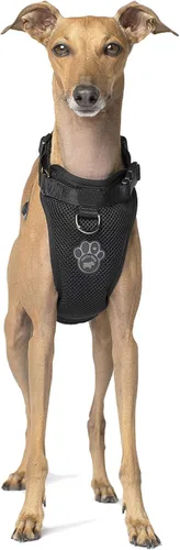 Vista 6 de Canada Pooch Arnés para perro Everything sin tirones, arnés fácil de caminar para perros con exterior de malla transpirable, arnés ajustable
