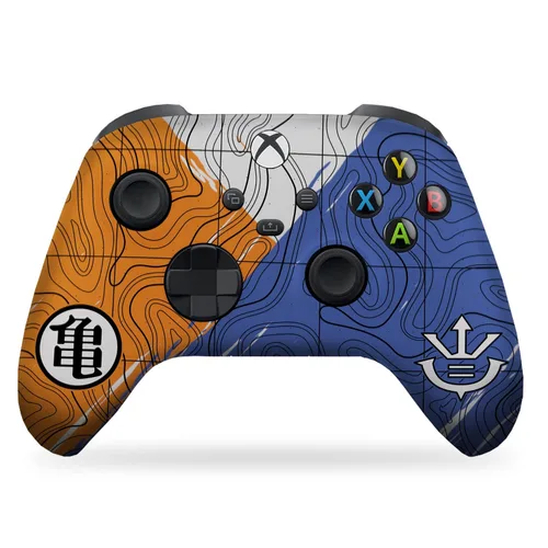 Vista 64 de DreamController Hallo Mastter Cheif X-box Controller Wireless compatible with X-box One/Series X/S Proudly Customized in USA I Permanent HYDRODIP