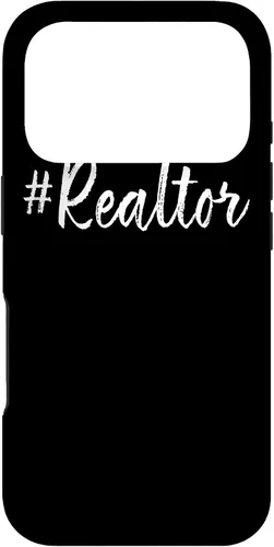 Vista 30 de Hashtag Realtor Real Estate Agent Business Gifts Funny Quote Case for iPhone 17
