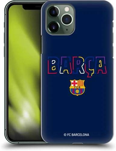 Vista 10 de Head Case Designs Funda rígida con licencia oficial del FC Barcelona Barca Crest Graphics compatible con Apple iPhone 11 Pro
