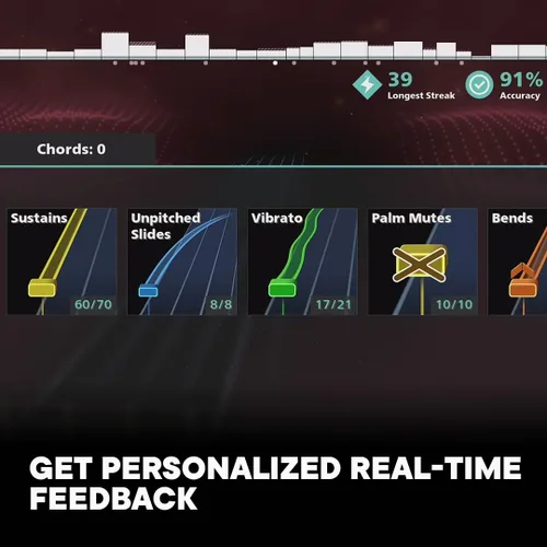 Vista 2 de Suscripción de 12 meses Rocksmith+ Código de PC - Ubisoft Connect