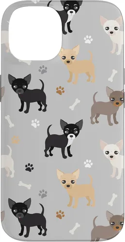 Vista 4 de Chihuahua Paws and Bones - Funda para iPhone 17