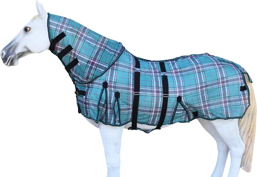 Vista 13 de Challenger Caballo Luz Verano Primavera Airflow Malla Mosca Hoja Desmontable Cuello Galaxy 73157