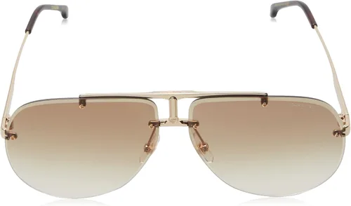 Vista 2 de Carrera 1052S - Lentes de sol unisex con sombra, color dorado y marrón oscuro 6512145