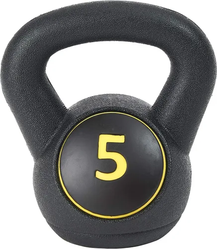 Vista 4 de BalanceFrom Juego de pesas rusas de agarre ancho para ejercicio y fitness